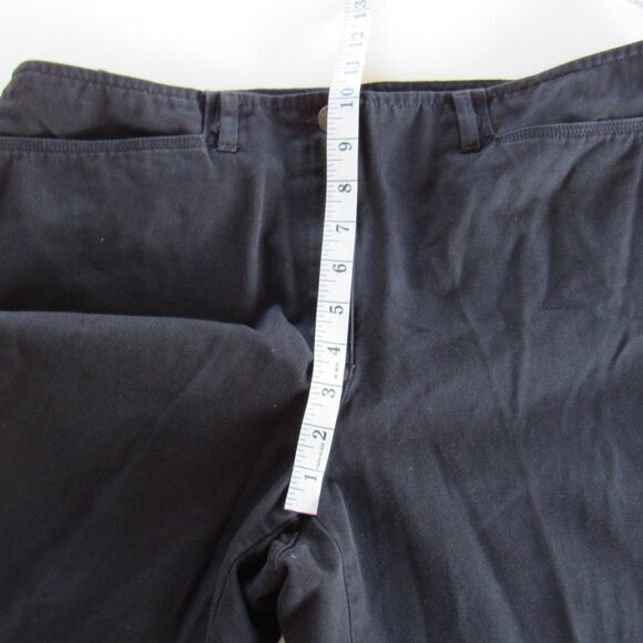 Emma James Women's Black Casual Trousers Pants Flat Front Waistband Size 14 - Picture 8 of 12